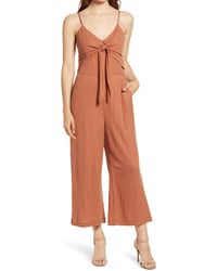 chelsea28 tie back jumpsuit