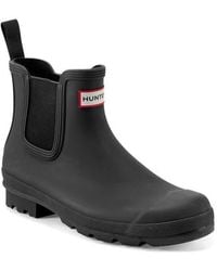 HUNTER - Original Chelsea Rain Boot - Lyst