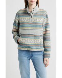 Pendleton - Double Soft Half Snap Top - Lyst