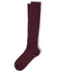Brunello Cucinelli - Rib Knit Socks - Lyst