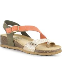 Bos. & Co. - Luissa Slingback Platform Wedge Sandal - Lyst