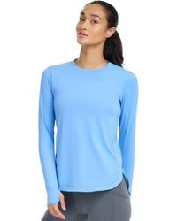 BloqUV - Long Sleeve Sun And Uv Protection Relaxed Scallop Top - Lyst