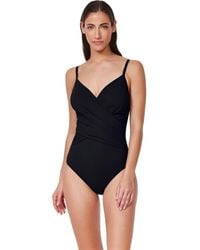Gottex - Tutti Frutti V-Neck Surplice One Piece - Lyst