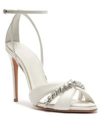 Alexandre Birman - Georgina Crystal Ankle Strap Bridal Sandal - Lyst