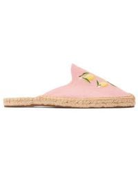 Soludos - The Smoking Mule Embroidery Espadrille - Lyst