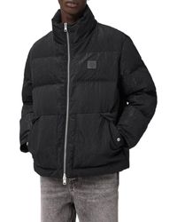 AllSaints - Pulse Channel Quilted Jacket - Lyst