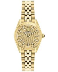 Versace - V-Code Bracelet Watch, 36Mm - Lyst