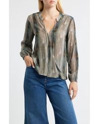 Apny - Printed Top - Lyst