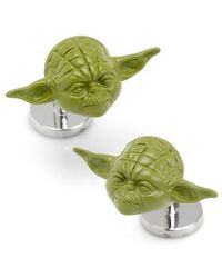 Cufflinks Inc. - 3D Yoda Cuff Links - Lyst