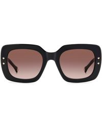 Carolina Herrera - 52mm Rectangular Sunglasses - Lyst