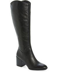 Nordstrom Valentina Tall Shaft Boot - Black