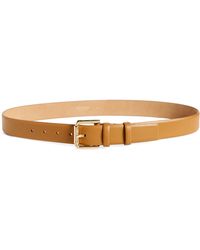 Max Mara - Classic Leather Belt - Lyst
