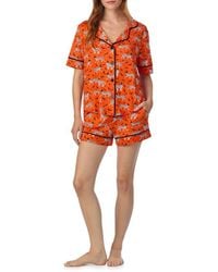 Room Service Pjs - Print Short Pajamas - Lyst
