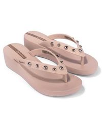 Ipanema - Glam Platform Wedge Flip Flop - Lyst