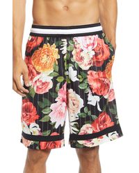 Nike russian floral print shorts Clearance