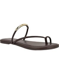 Calvin Klein - Bienna Toe Loop Sandal - Lyst