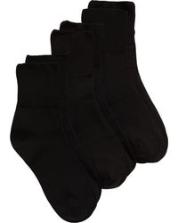 Hue - 3-Pack Bobby Socks - Lyst