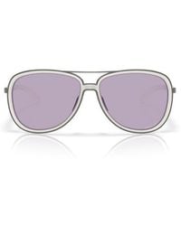 Oakley - Split Time 58Mm Prizm Pilot Sunglasses - Lyst