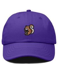 Alix - Squirrel Embroidered Outdoor Cap - Lyst