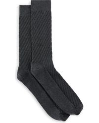 Harbor Bay by DXL - Big & Tall Continuous Comfort 2-Pk Casual Socks - Lyst