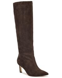 Nine West - Lorthey Pointed Toe Knee High Boot - Lyst