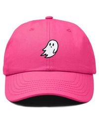Alix - Ghost Embroidered Low Crown Cap - Lyst