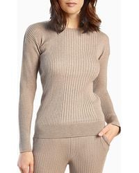 Oyun - Elevated Rib Crew - Lyst