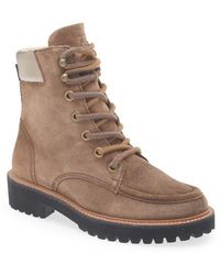 Paul Green - Duke Leather Lace-Up Boot - Lyst