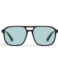 Quay - On The Fly 57Mm Aviator Sunglasses - Lyst