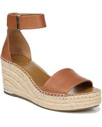 franco sarto clemens espadrille wedge sandal leopard