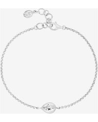 Dower & Hall - Topaz Pear Chain Bracelet - Lyst