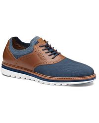 Johnston & Murphy - Braxton Knit Saddle Shoe - Lyst