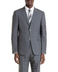 Thom Browne - 4 Bar Mélange Wool Sport Coat - Lyst