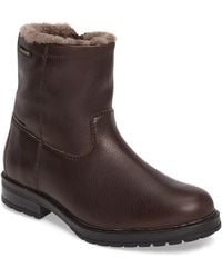 Mephisto - Leonardo Hydroprotect Waterproof Genuine Shearling Lined Boot - Lyst