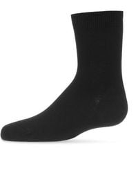 Memoi - Kid's Basic Soft Rayon Crew Socks - Lyst