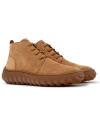 Camper - Ground Leather Desert Boot - Lyst