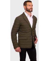 Perry Ellis - Tech Stretch Quilted Blazer Jacket - Lyst