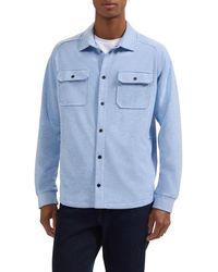 Bugatchi - Soft Touch Snap-Up Shirt - Lyst