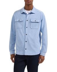 Bugatchi - Soft Touch Snap-Up Shirt - Lyst