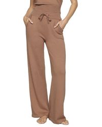 Eberjey - Wide Leg Lounge Sweater Pants - Lyst
