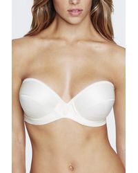 Dominique Intimates - Margeau Low Plunge Strapless Bra - Lyst