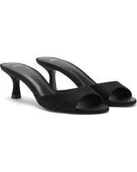 Mango - Kitten Heel Sandal - Lyst