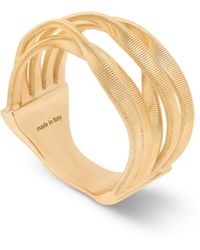 Marco Bicego - Marrakech Twisted Stack Ring - Lyst