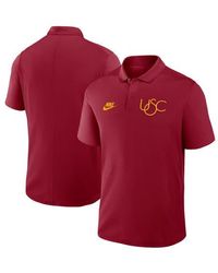 Nike - Usc Trojans Primetime Victory Legacy Vault Logo Performance Polo - Lyst