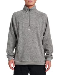 Quiksilver - Keller Half Zip Fleece Pullover - Lyst