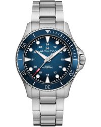 Hamilton - Khaki Navy Scuba Automatic Bracelet Watch - Lyst