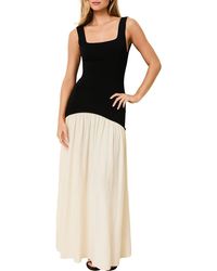 Solid & Striped - The Camila Two-Tone Dress - Lyst