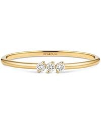 DEVATA - Triple Round Lab Grown Diamond Ring - Lyst