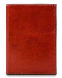 Bosca - Old Leather Passport Case - Lyst