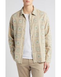 NN07 - Julio 5398 Embroidered Linen & Organic Cotton Button-up Shirt - Lyst